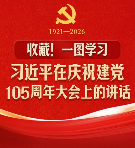 收藏！一图学习习近平在庆祝建党1